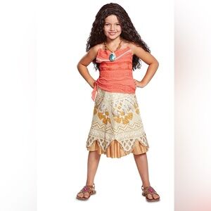 Disney’s Moana Classic Costume for Girls – Size XS (4-5) | New